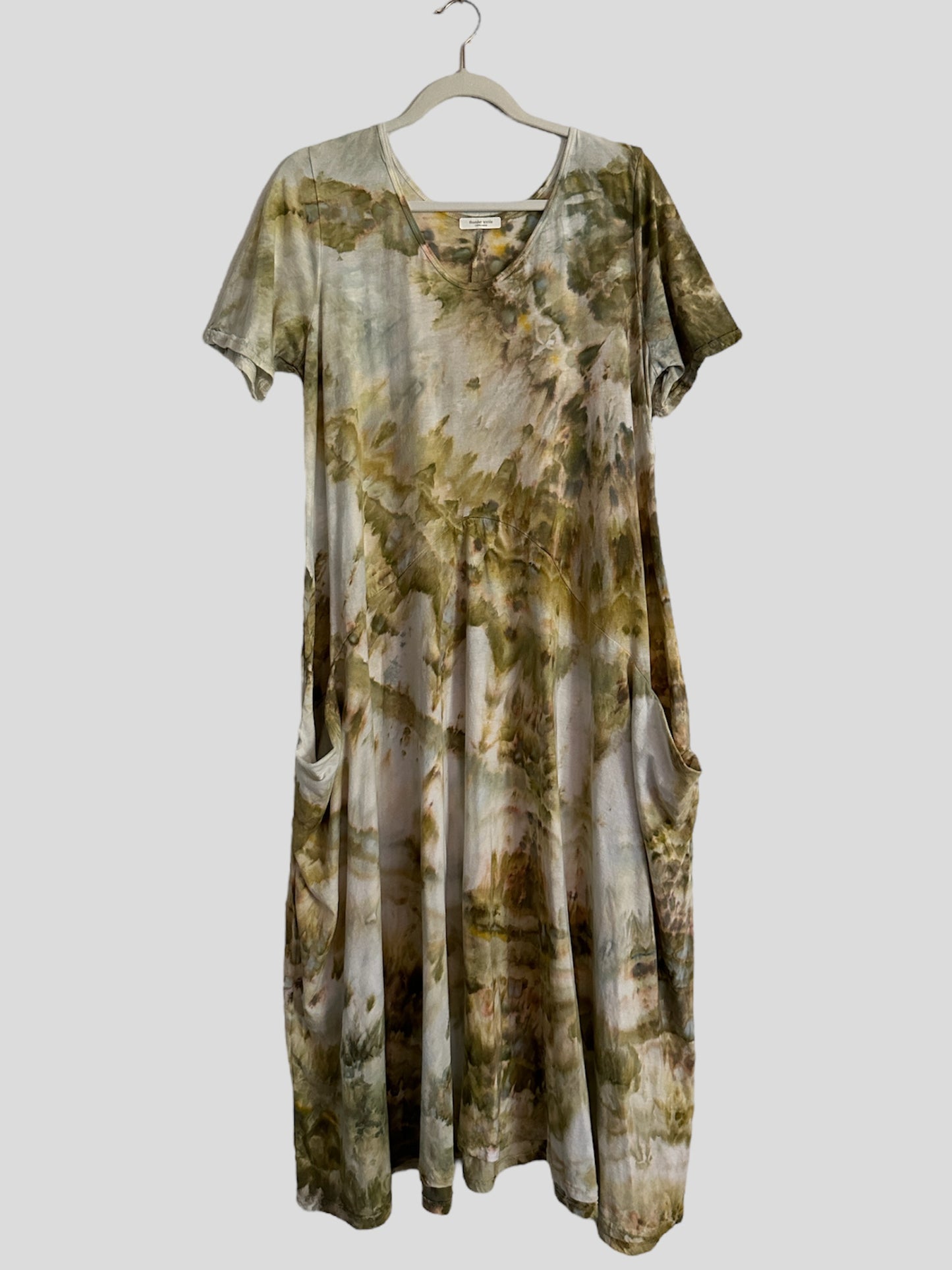 cotton garden dress size L