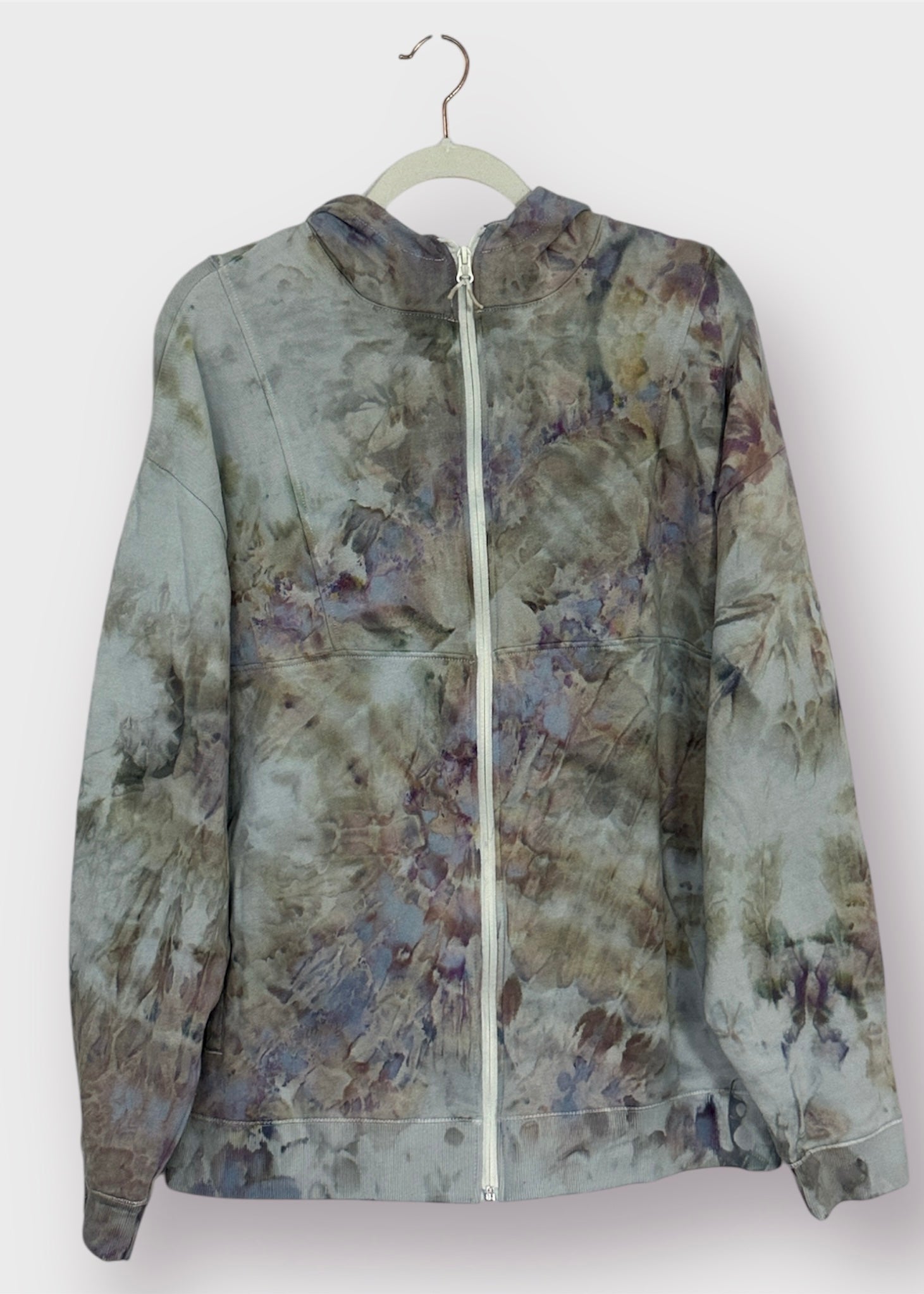 zip up hoodie unisex XL