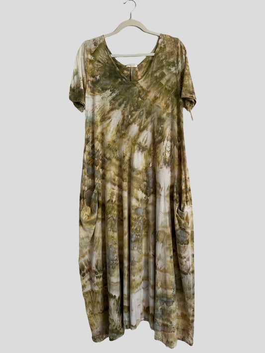 cotton garden dress size M