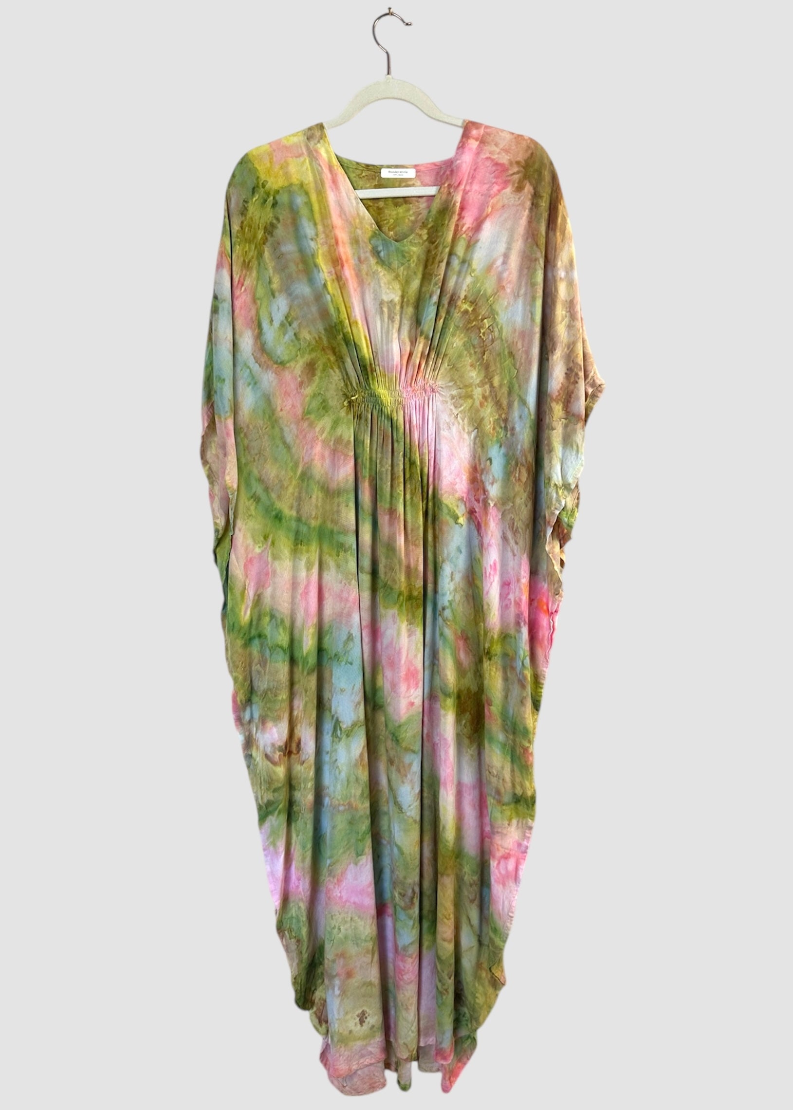 kaftan maxi dress